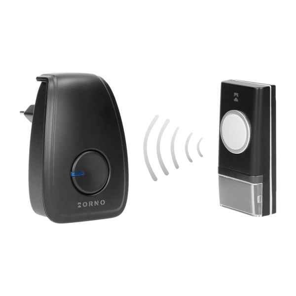 OPERA AC wireless mains-powered doorbell with learning system, 48 sounds, 100m OPERA AC wireless mains-powered doorbell with learning system, 48 sounds, 100m